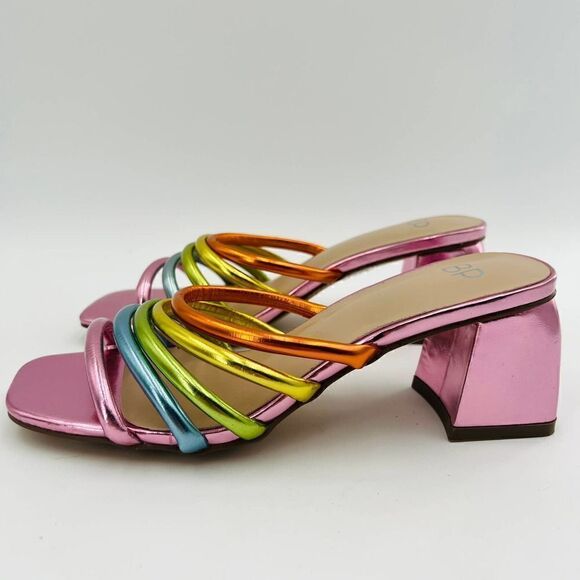 BE PROUD BY BP Fenix Slide Multicolor Sandal Size 6 - Picture 7 of 11
